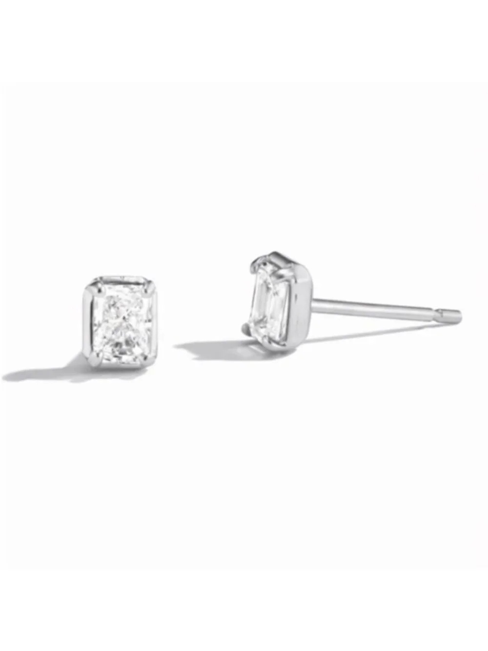 New! 925 Sterling Silver Demi Petite Crystal Post Earrings (2014) NWOT